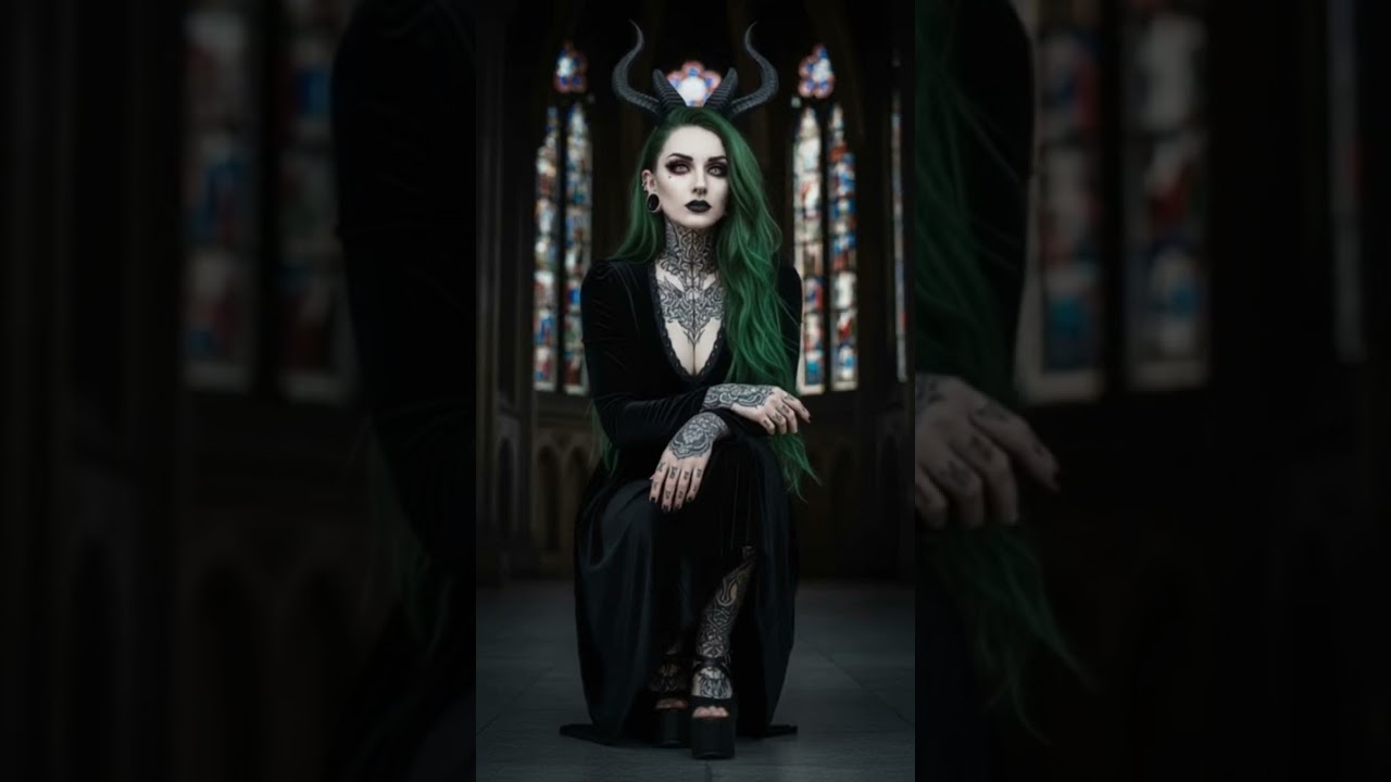 I just made another gorgeous goth celestial demoness ai art what do you all think?