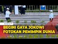 Momen Jokowi Fotokan Pemimpin Dunia saat Berkunjung ke Tahura