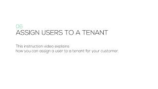 SAP B1 Public Cloud - 6. Assign users to a Tenant - EN