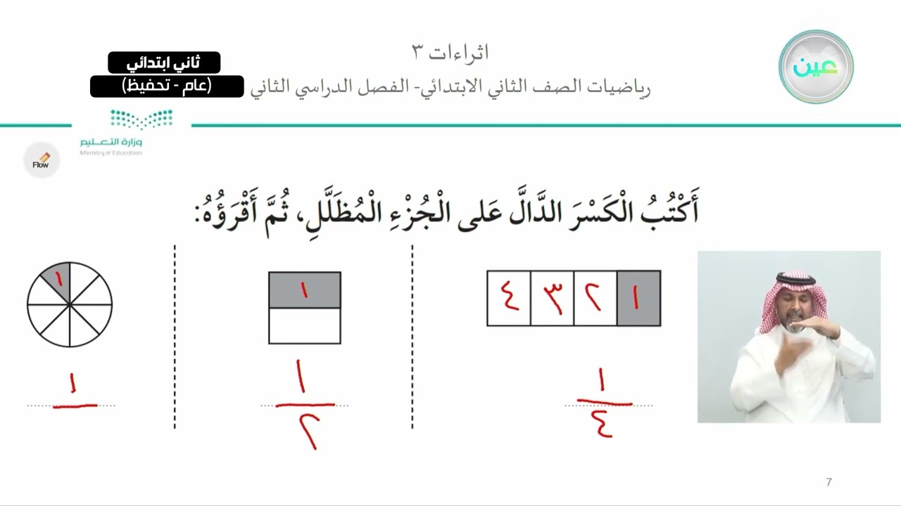 اثراءات 3 - الرياضيات - ثاني ابتدائي
