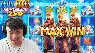 WE FINALLY HIT A INSANE 25,000x ON Zeus VS Hades 250! (Bonus Buys)