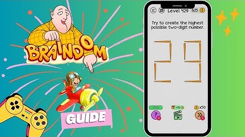 Braindom: Try to create the highest possible two-digit number.