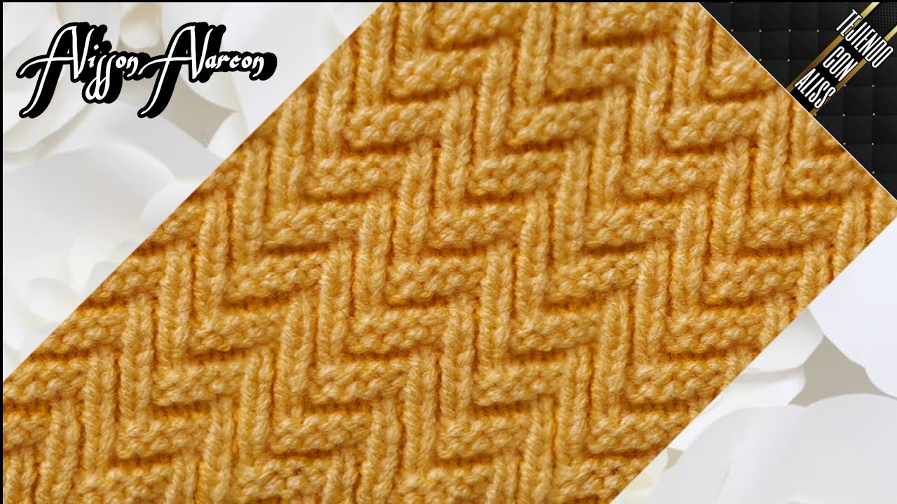 #664 - TEJIDO A DOS AGUJAS / knitting patterns / Alisson . A