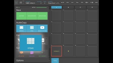 iMPC Pro 2 Exporting Stems and Importing Into Cubasis