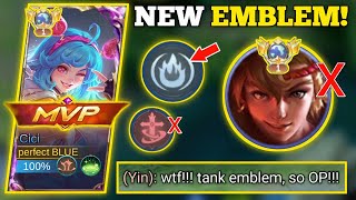 GOODBYE BRAVE SMITE! CICI BEST BUILD AND EMBLEM 2024 -MLBB🔥 #cicimlbb #cicigameplay #mlbb