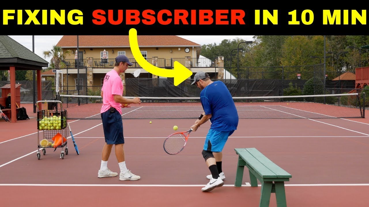  10 minutes that will TRANSFORM your BACKHAND! Tennis lesson
