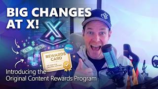 Big changes at X: Introducing the Original Content Rewards Program