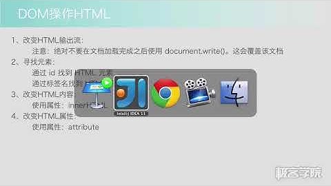 Javascript DOM操作HTML