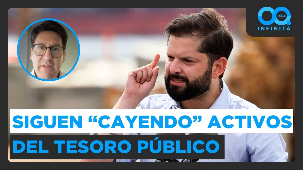 “Los activos del Tesoro Público han ido cayendo”: Economista sobre legado de Boric