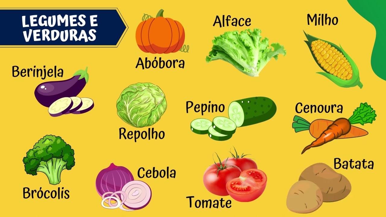OS ALIMENTOS EM PORTUGUES Los alimentos en portugués YouTube