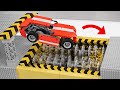 LEGO Technic Car in Crushing Machine Challenge 🚗