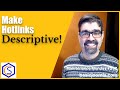 Use Descriptive Text when Hot-linking in your Joomla Site - 🛠 MM #217
