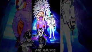 Goku♾,Goku,Zeno,Frieza vs Anime 💥🔥💀