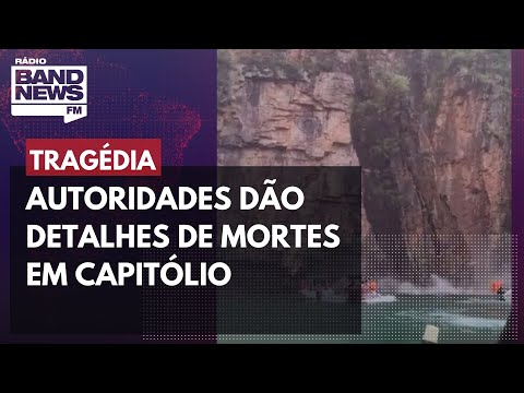 Autoridades dão detalhes de mortes em Capitólio, Minas Gerais