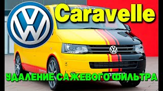 Volkswagen Caravelle 2.0 diesel: удаление сажевого фильтра (DPF), отключение клапана ЕГР