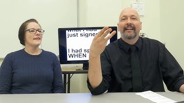 Lesson 08 (Part A and Part B) (introductory paced) (Lifeprint.com)(ASLU)