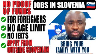 slovenia work visa 2023  for foreigners with a minimal of secondary qualification