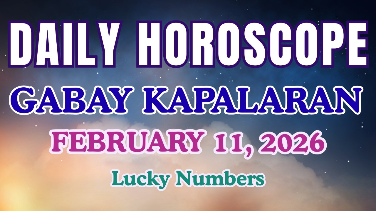 DAILY HOROSCOPE TODAY FEBRUARY 11, 2026 THE ZODIAC SIGNS 888 