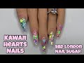 Kawaii Heart Nails | Nail Sugar
