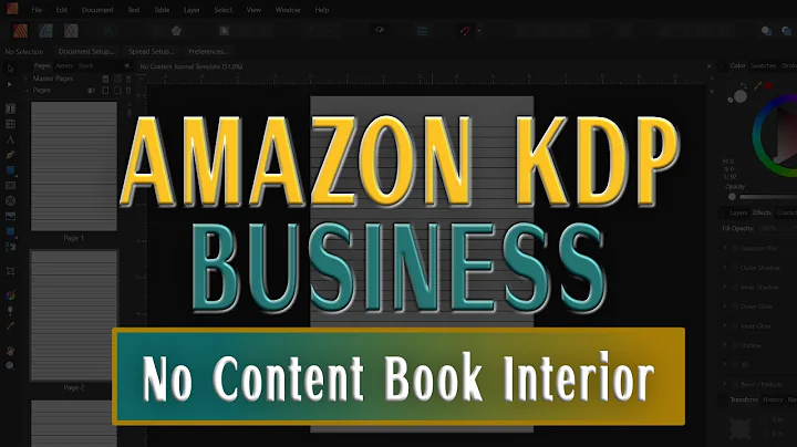 Part 1: Start an Amazon KDP Business and Create No...