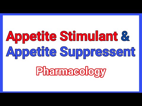 appetite-stimulant-&-appetite-suppressent-pharmacology