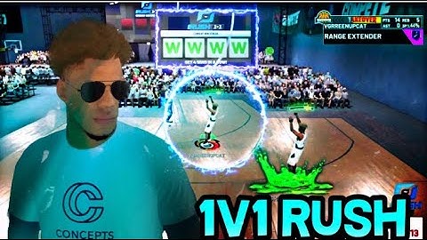 I TOOK MY DEMI GOD PLAYMAKING SHOTCREATOR TO THE 1V1 RUSH EVENT!!! YOU WON