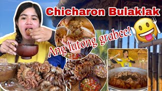 Nagluto Kami Ng Chicharon Bulalak At Isaw Ng Baboy Birthday Ni Lola Ka Mangyan Vlogs