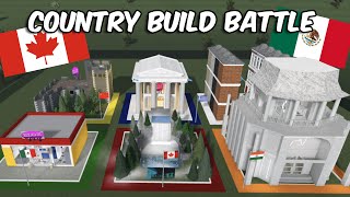 100K COUNTRY BUILD BATTLE pt 2 IN BLOXBURG