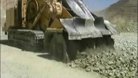T1255 Terrain Leveler Surface Excavation Machine in Bauxite Mine