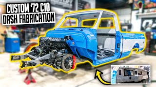 &#39;72 C10 One of a Kind Dash Fabrication - Bagged &amp; Supercharged Chevy C10 - Ep. 5