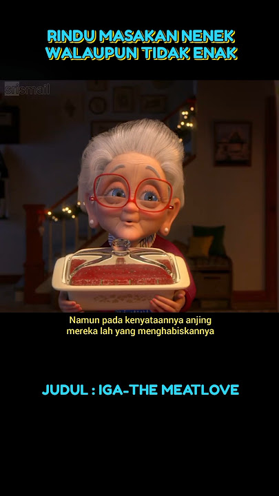 rindu nenek datang bwa makanan walaupun tidak enak