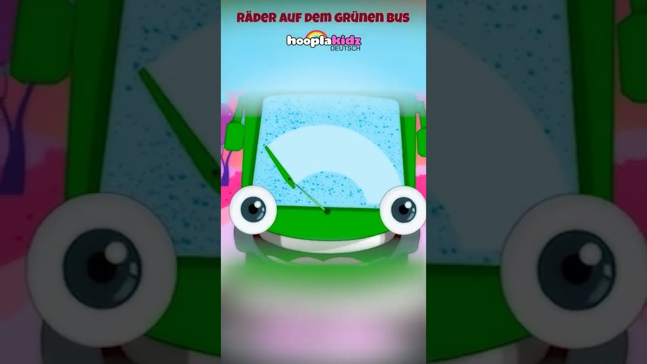 ⁣Räder auf dem Bus | #shorts | Kinderlieder für Kinder | HooplaKidz Deutsch