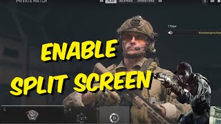 How To Enable Modern Warfare 2 (MW2) MultiPlayer Split Screen