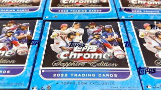 💎1/1!💎NEW RELEASE! 2022 TOPPS CHROME SAPPHIRE BOX OPENING