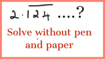 NUMBER SYSTEM ( Recurring Digits-1 ) in Tamil TNPSC SSC NTPC RRB UPSC