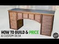 How To Build A Modern Office Desk How To Build A Modern Office Desk