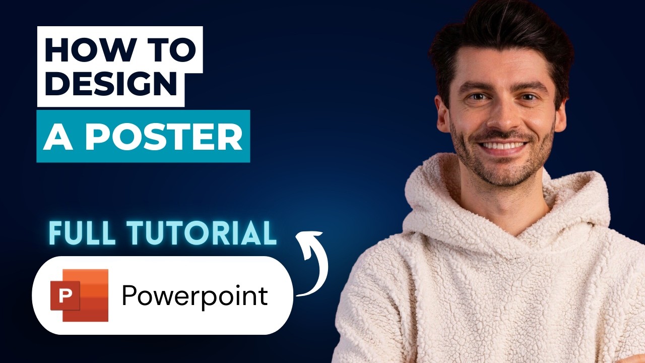 How to Design a Poster in PowerPoint [2026 Full Guide] - YouTube