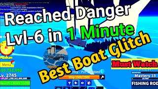 😱OP Boat Glitch Blox Fruits Fast speed #roblox #bloxfruits #glitches #guide