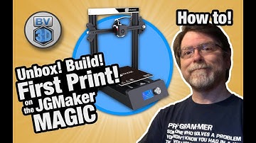 Unbox, Build, and First Print on the JGMaker Magic 3D Printer!