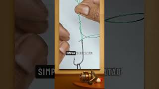 Bagian 319 | tutorial cara ikat simpul kail pancing ikan super kuat #mancing #mancingmania