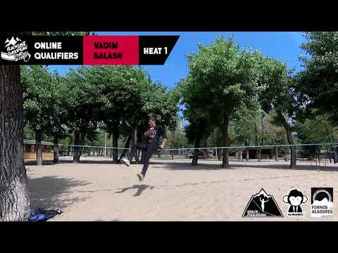 Vadim Balash | Online Qualifiers Heat 1 | European Slackline Cup 2019