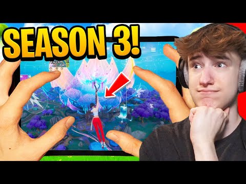 I Played SEASON 3 on Fortnite Mobile! (with 120FPS)