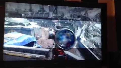 Awesome quick scope black ops cross map