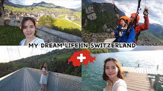 My life in Switzerland (CLOY filming locations + Paragliding)