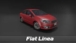 Мод Fiat Linea для BeamNG.drive