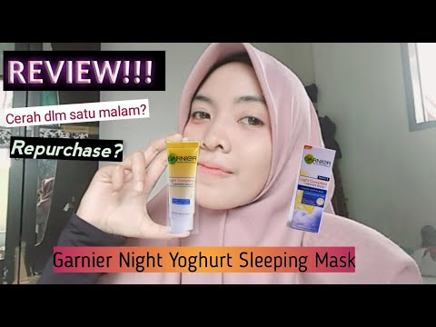 GARNIER SAKURA WHIITE NIGHT CREAM (bahasa) || DWISARI MAHARANI. 
