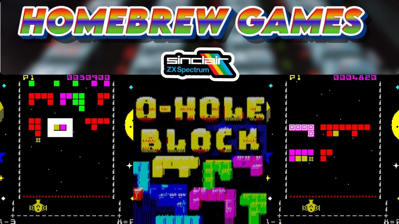 O-Hole Block - New ZX-Spectrum Game 2026 - YouTube