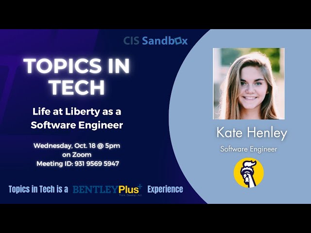 Kate Henley Topics in Tech Fall 2023