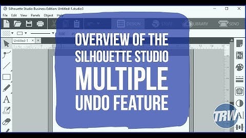 How to Use the Multiple Undo Option in Silhouette Studio