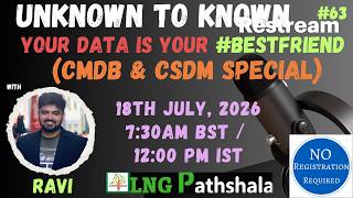 Unknown to Known - Ep 63 CMDB & CSDM Special with Ravi screenshot 4